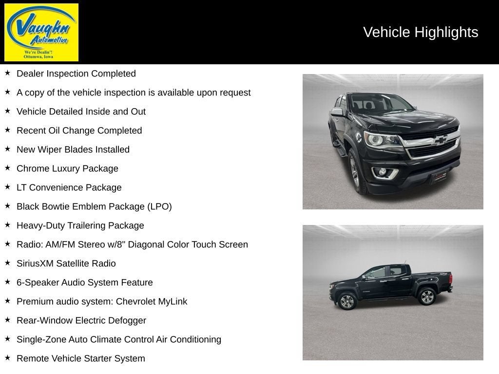 2017 Chevrolet Colorado 4WD LT