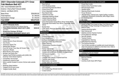 2021 Chevrolet Colorado 4WD Z71