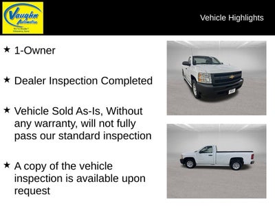 2013 Chevrolet Silverado 1500 Work Truck