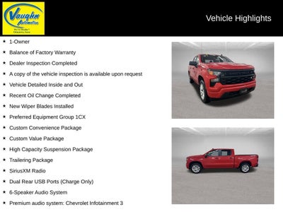 2024 Chevrolet Silverado 1500 Custom