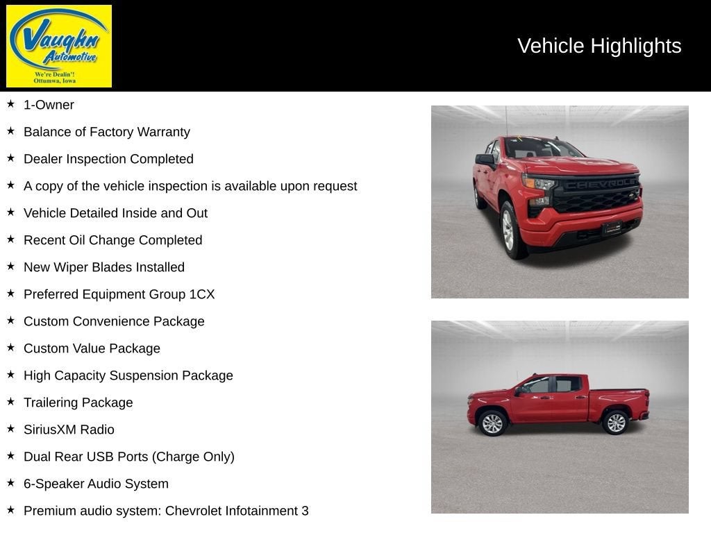2024 Chevrolet Silverado 1500 Custom