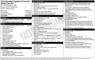 2024 Chevrolet Colorado LT