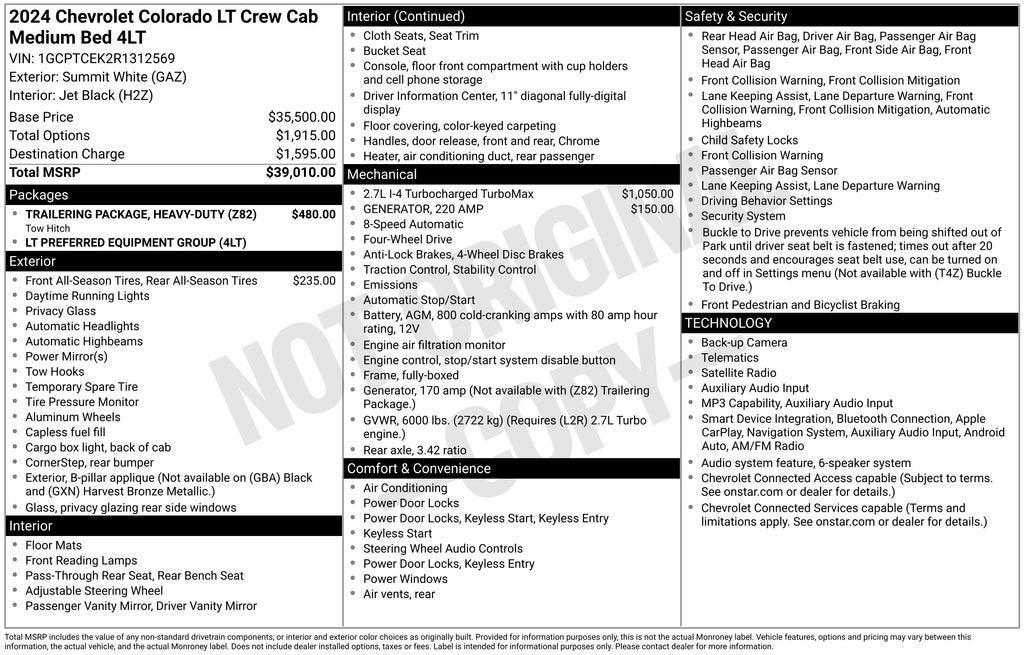 2024 Chevrolet Colorado LT