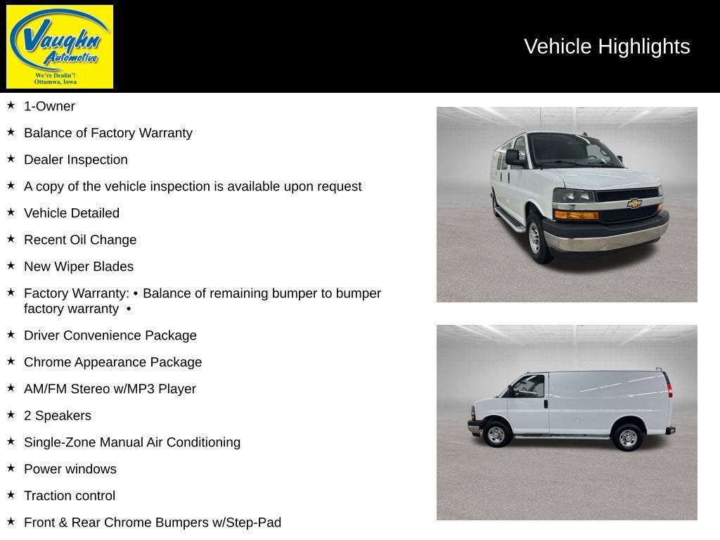 2024 Chevrolet Express Cargo 2500 WT