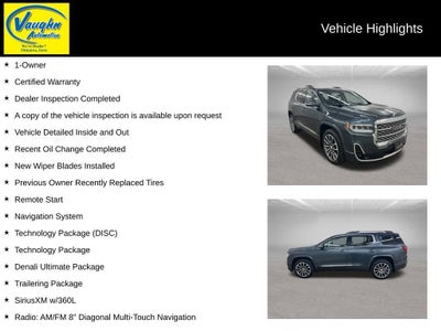2020 GMC Acadia Denali