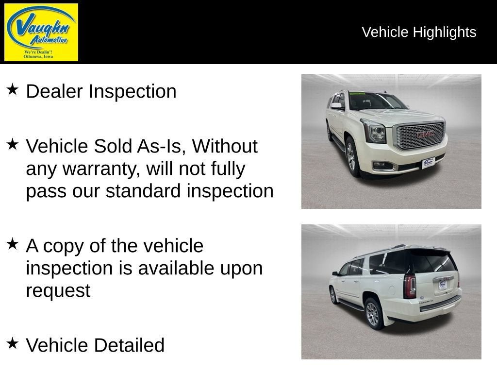 2015 GMC Yukon XL Denali