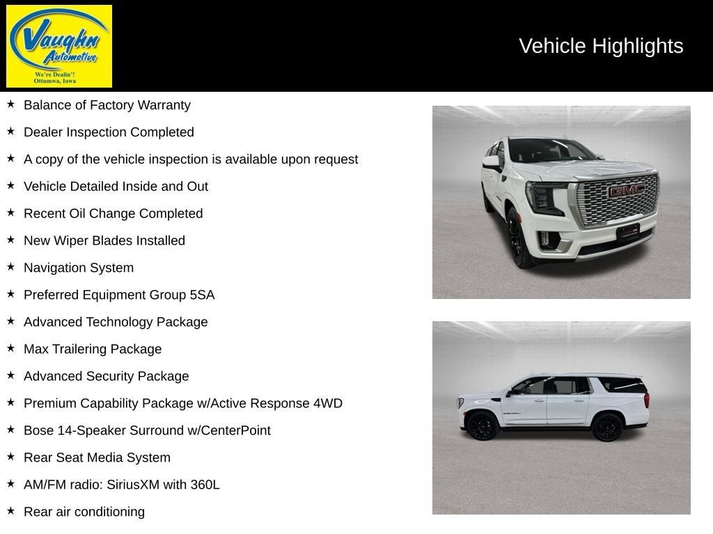 2023 GMC Yukon XL Denali