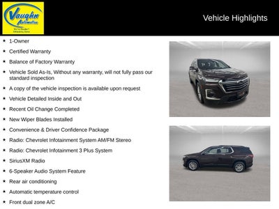 2023 Chevrolet Traverse LT Cloth