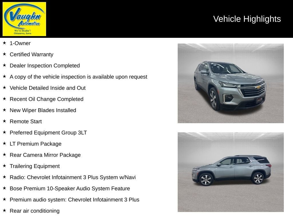 2023 Chevrolet Traverse LT Leather