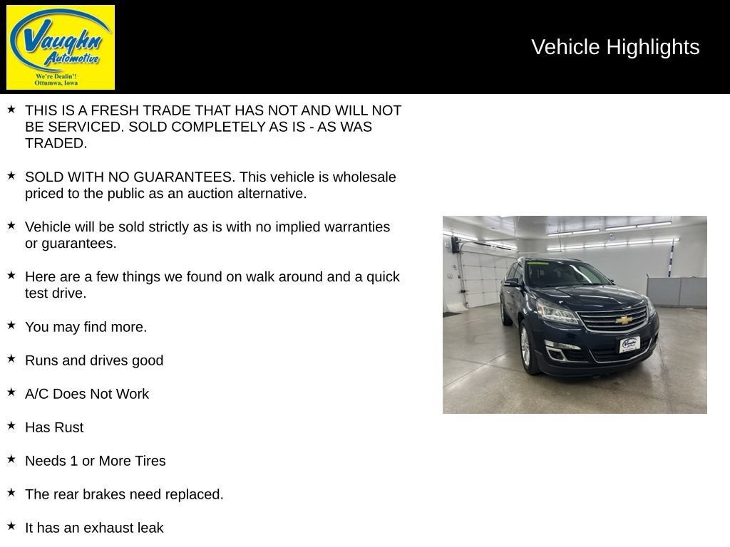 2015 Chevrolet Traverse LT