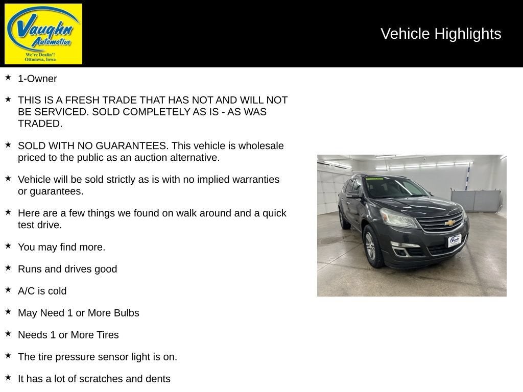 2017 Chevrolet Traverse LT