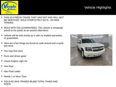 2014 Chevrolet Suburban LTZ