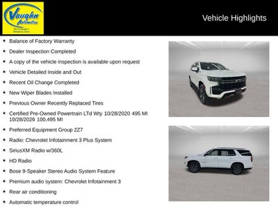 2021 Chevrolet Tahoe Z71