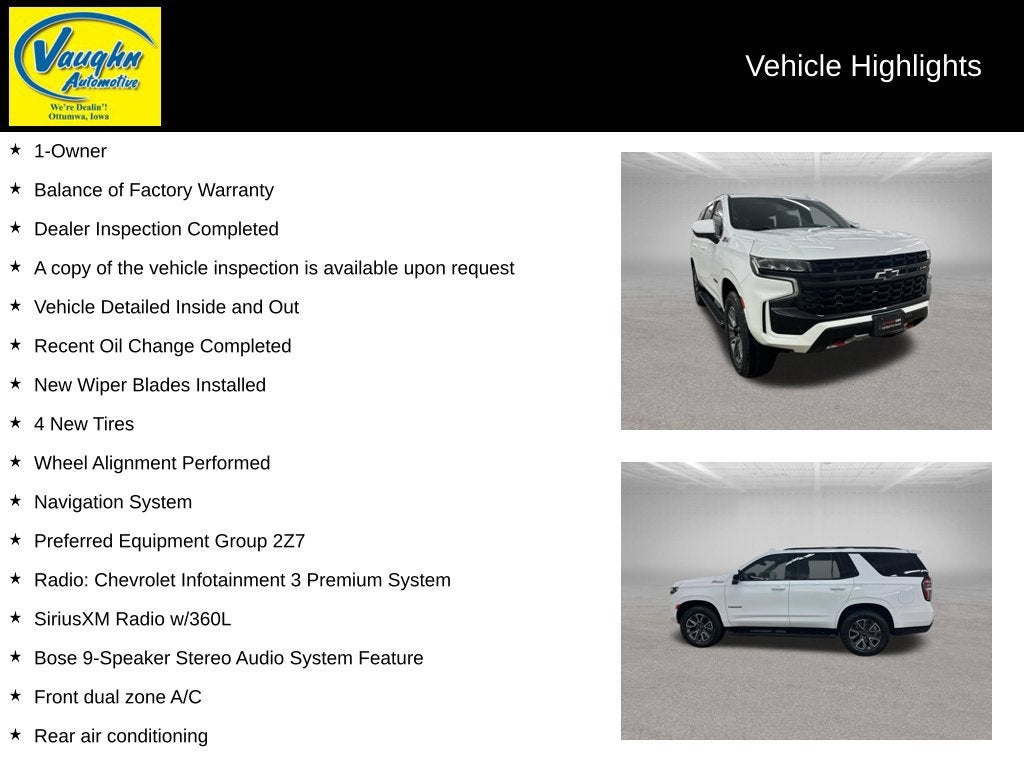 2023 Chevrolet Tahoe Z71