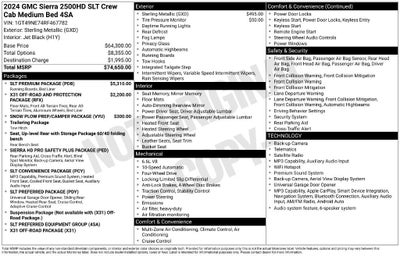 2024 GMC Sierra 2500 HD SLT