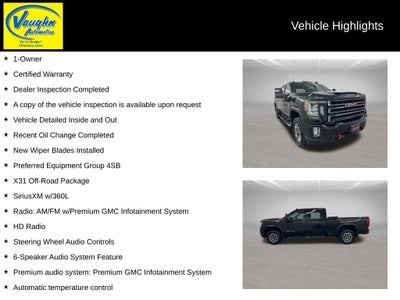 2021 GMC Sierra 2500 HD AT4