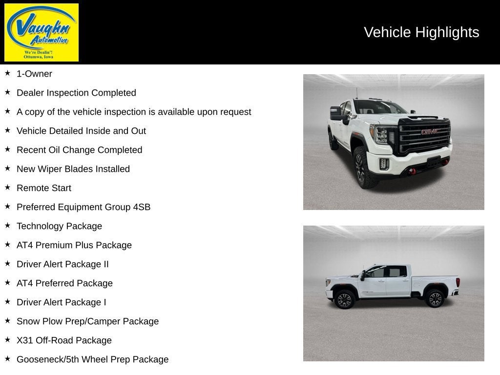2021 GMC Sierra 2500 HD AT4
