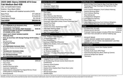 2025 GMC Sierra 2500 HD AT4