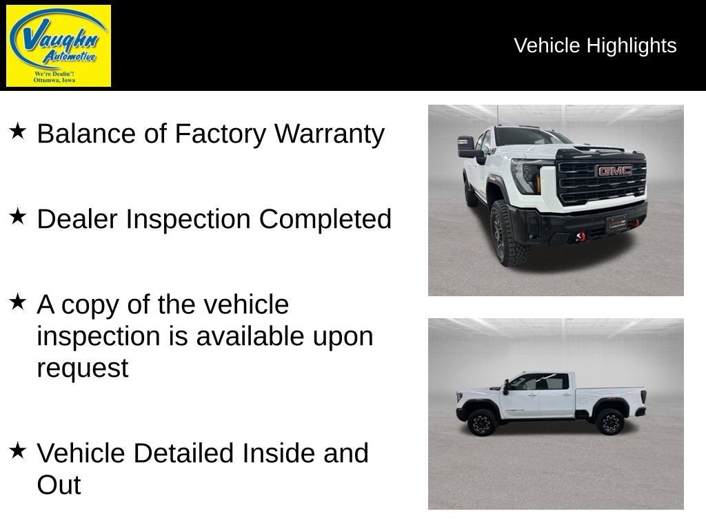 2025 GMC Sierra 2500 HD AT4X