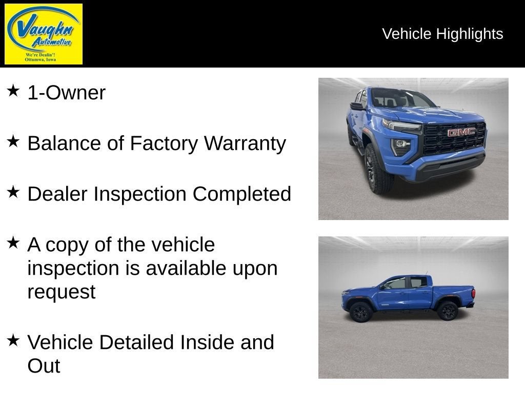 2025 GMC Canyon Elevation