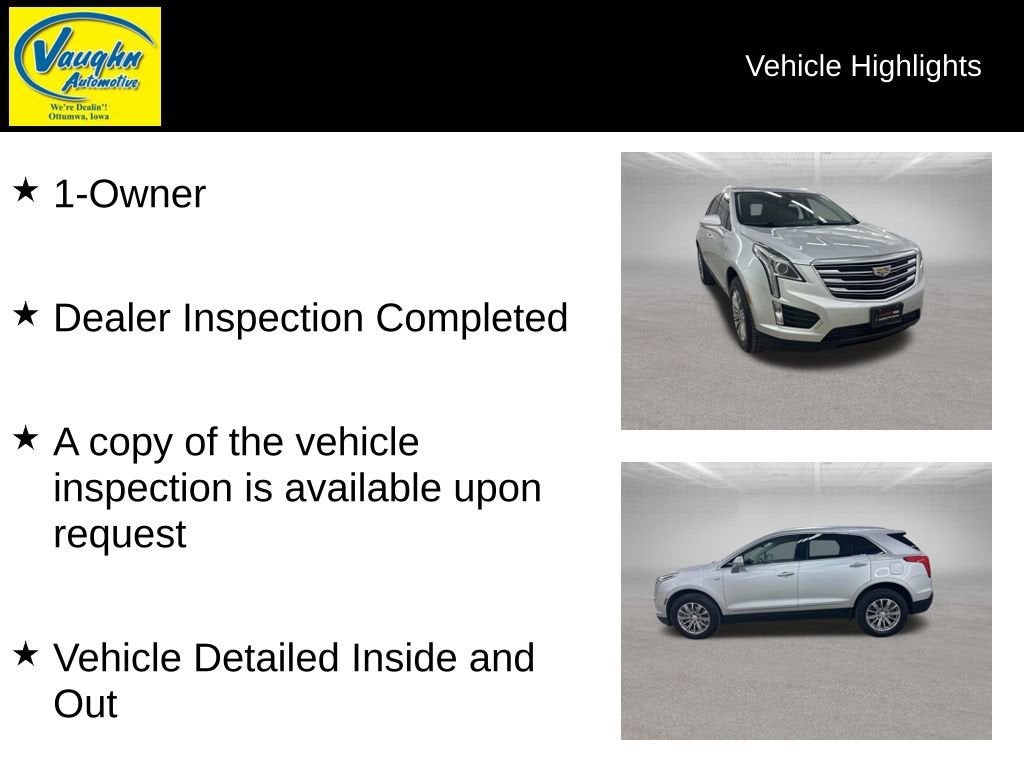 2017 Cadillac XT5 Luxury FWD