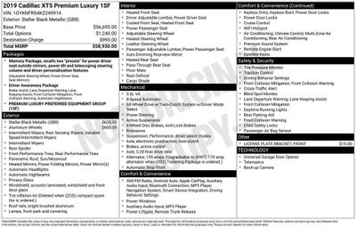 2019 Cadillac XT5 Premium Luxury AWD