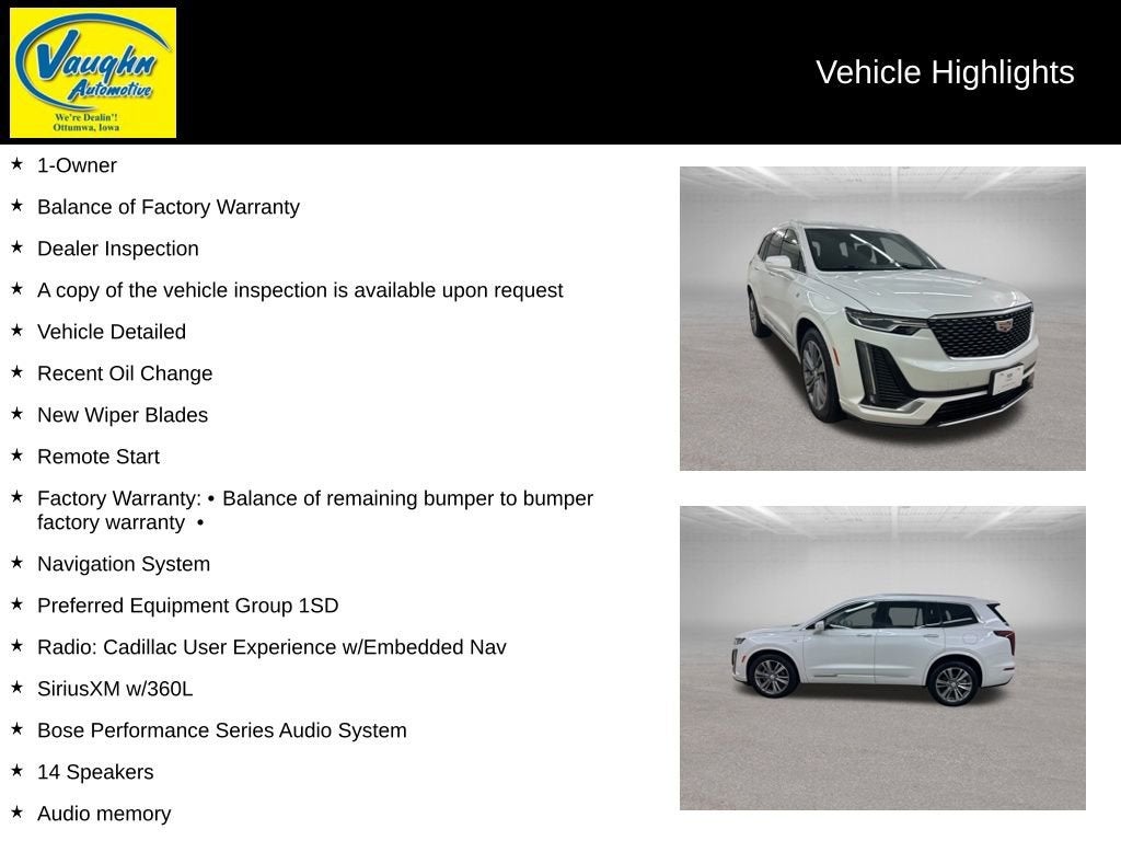 2025 Cadillac XT6 Premium Luxury