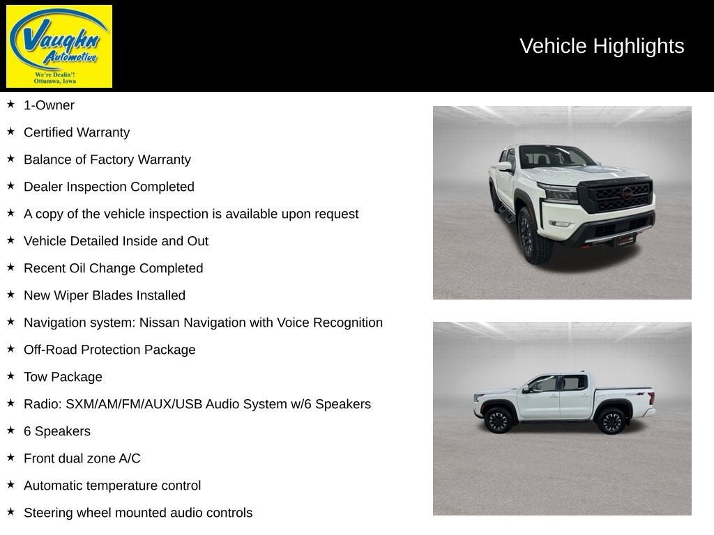 2023 Nissan Frontier PRO-4X