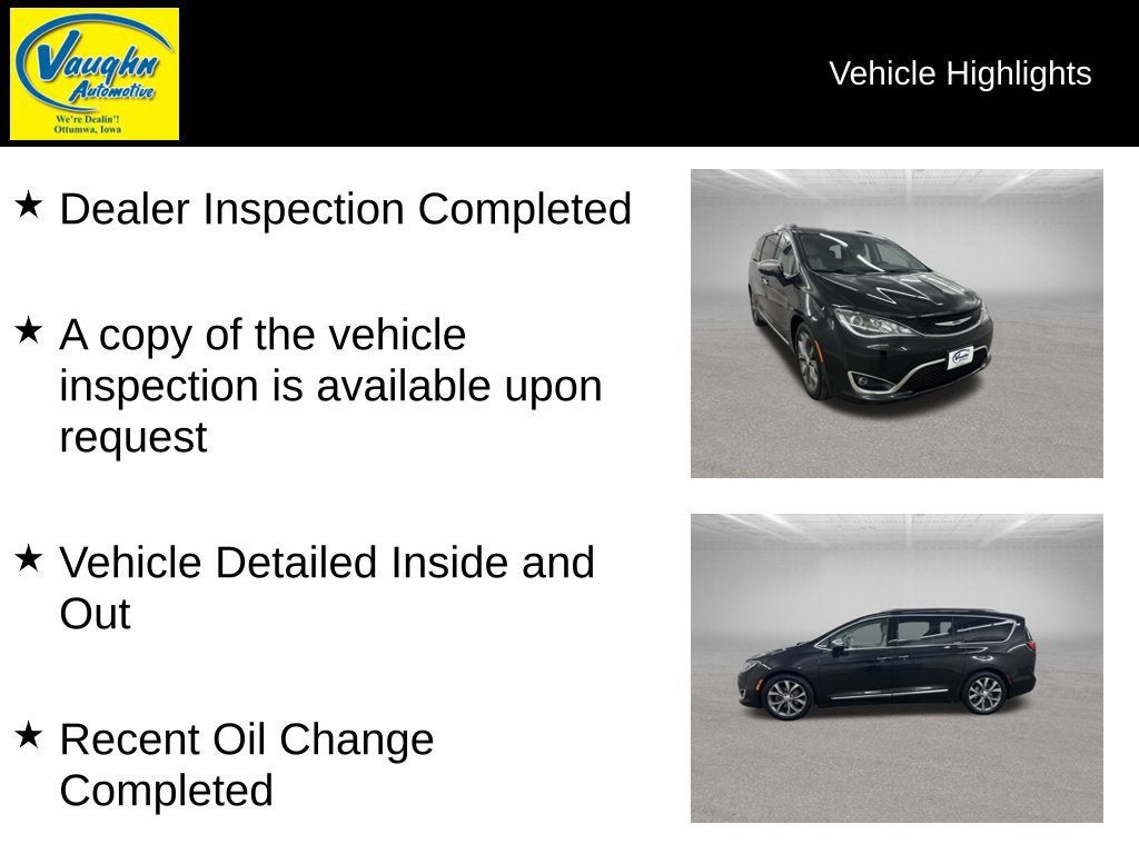2018 Chrysler Pacifica Limited