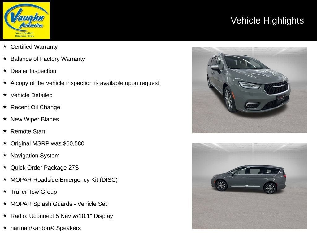 2023 Chrysler Pacifica Pinnacle