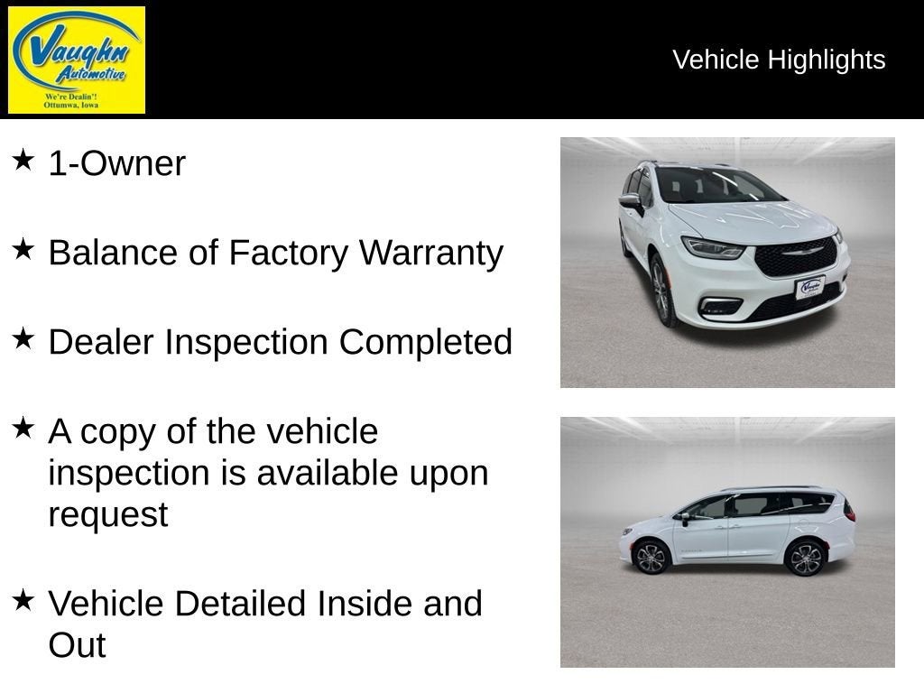 2026 Chrysler Pacifica Pinnacle