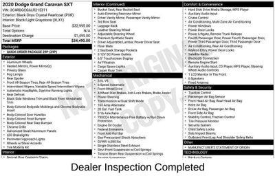 2020 Dodge Grand Caravan SXT