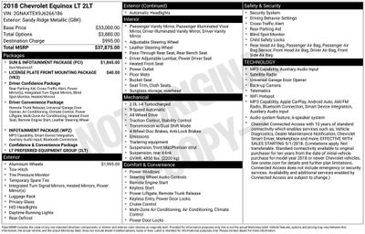 2018 Chevrolet Equinox LT