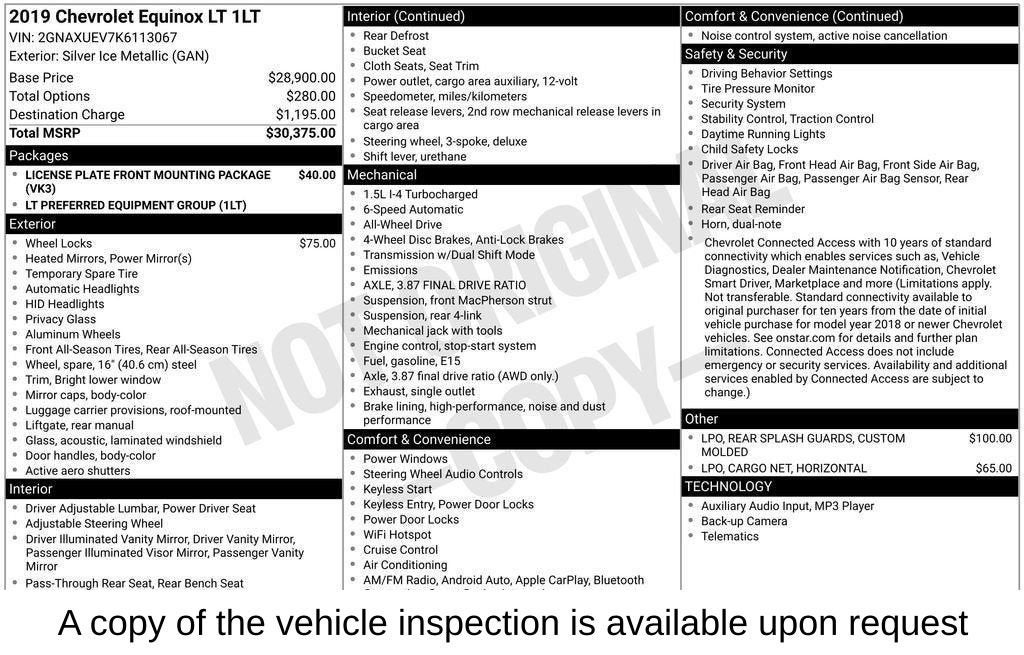 2019 Chevrolet Equinox LT