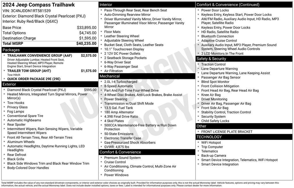 2024 Jeep Compass Trailhawk