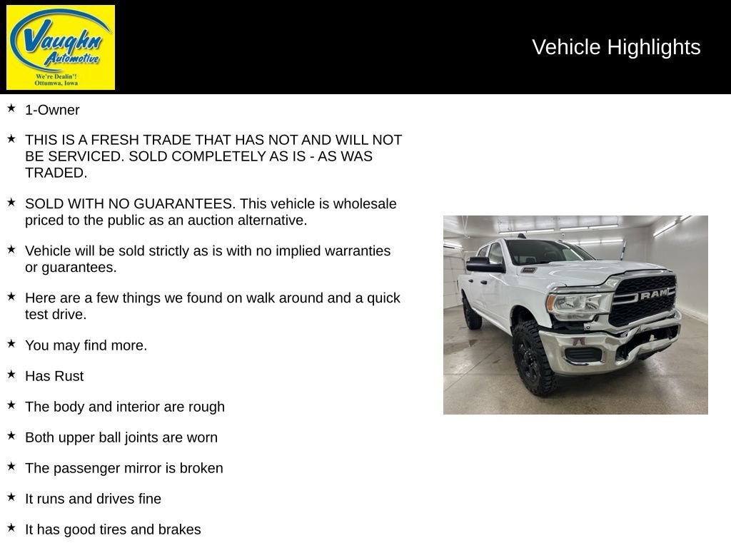 2020 RAM 2500 Tradesman