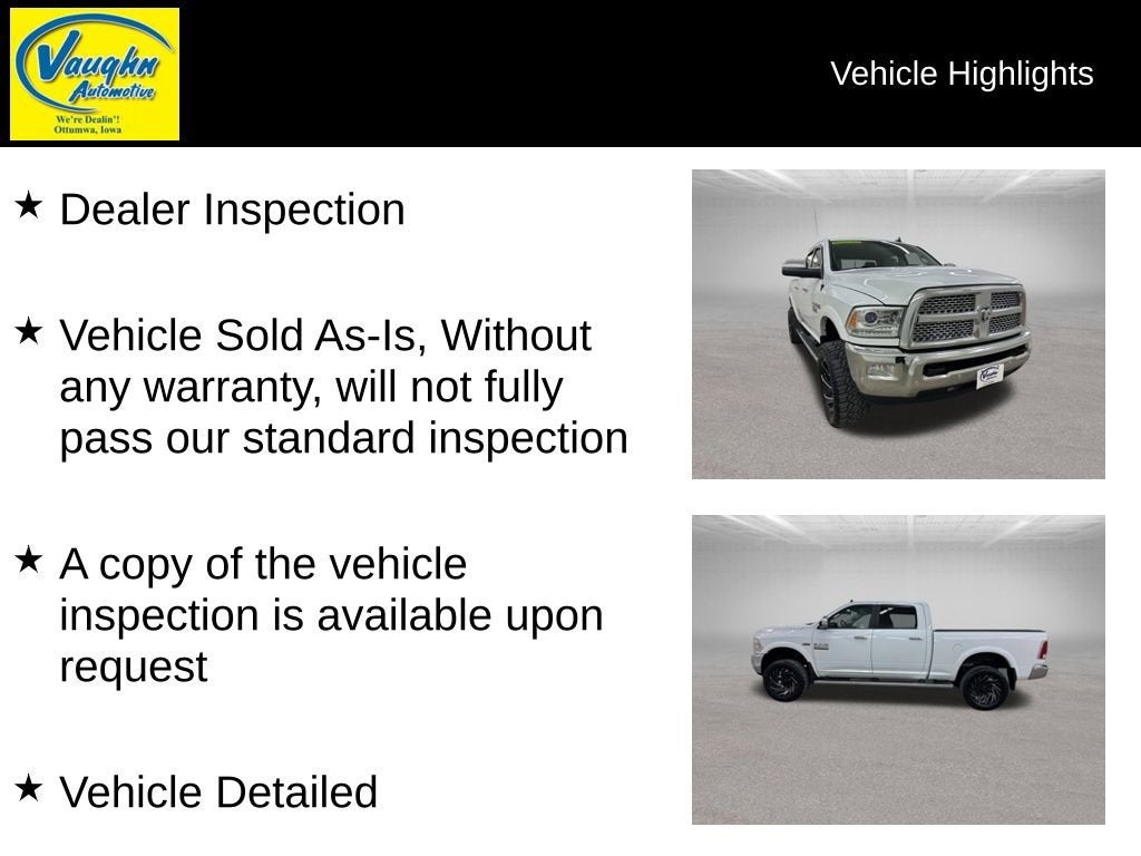 2017 RAM 2500 Laramie