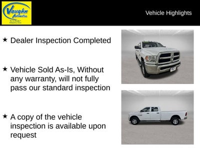2018 RAM 2500 Tradesman