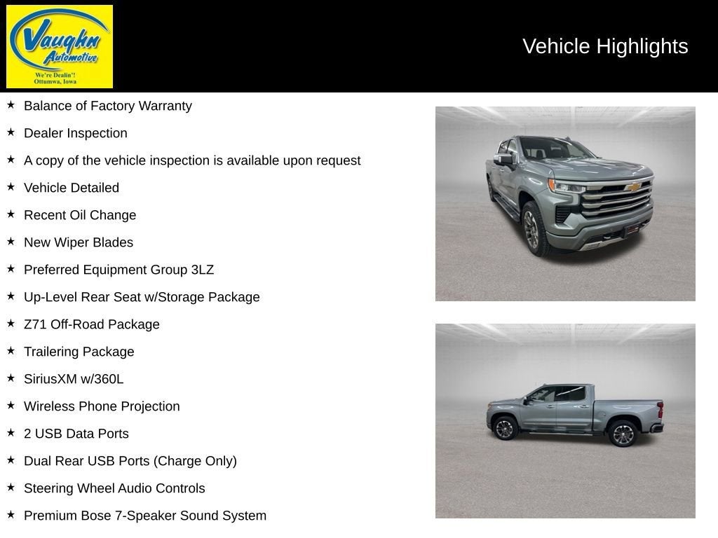 2023 Chevrolet Silverado 1500 High Country