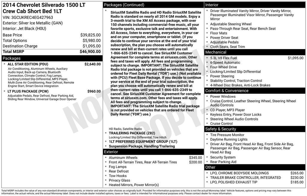 2014 Chevrolet Silverado 1500 LT