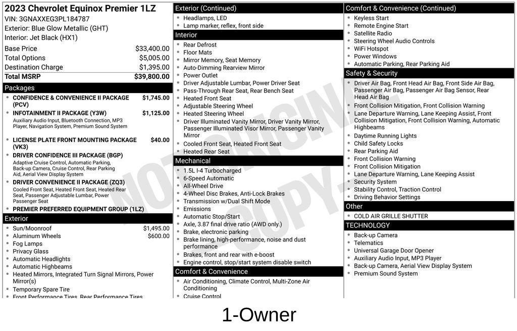 2023 Chevrolet Equinox Premier