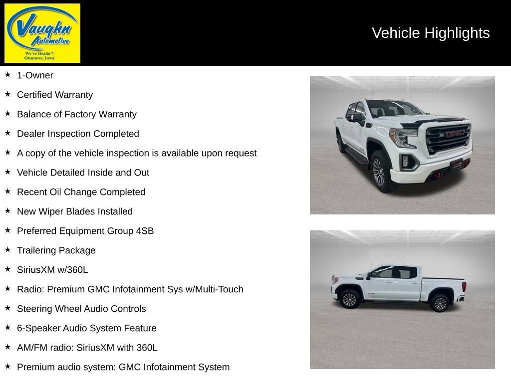 2021 GMC Sierra 1500 AT4