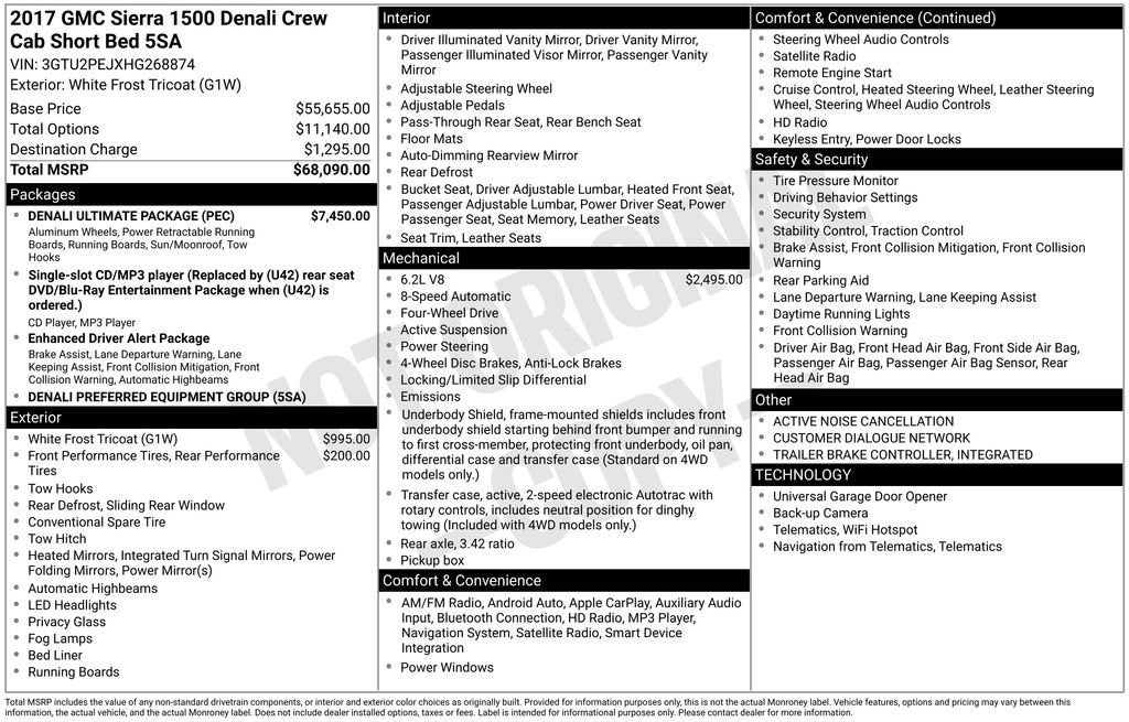 2017 GMC Sierra 1500 Denali