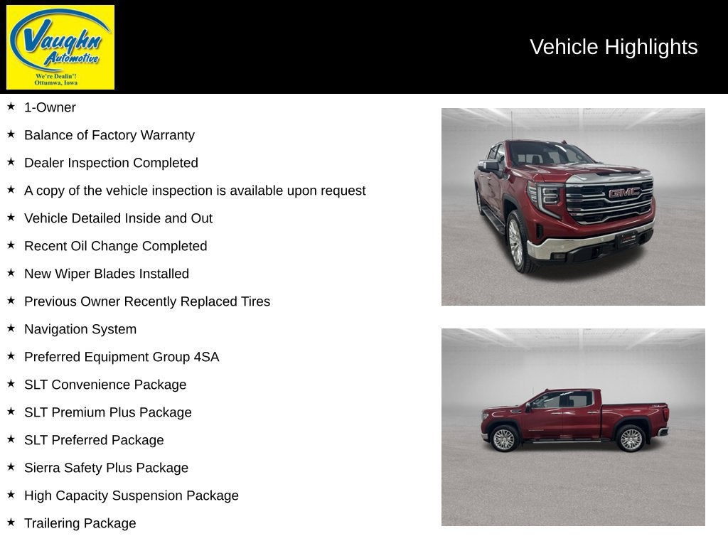 2025 GMC Sierra 1500 SLT