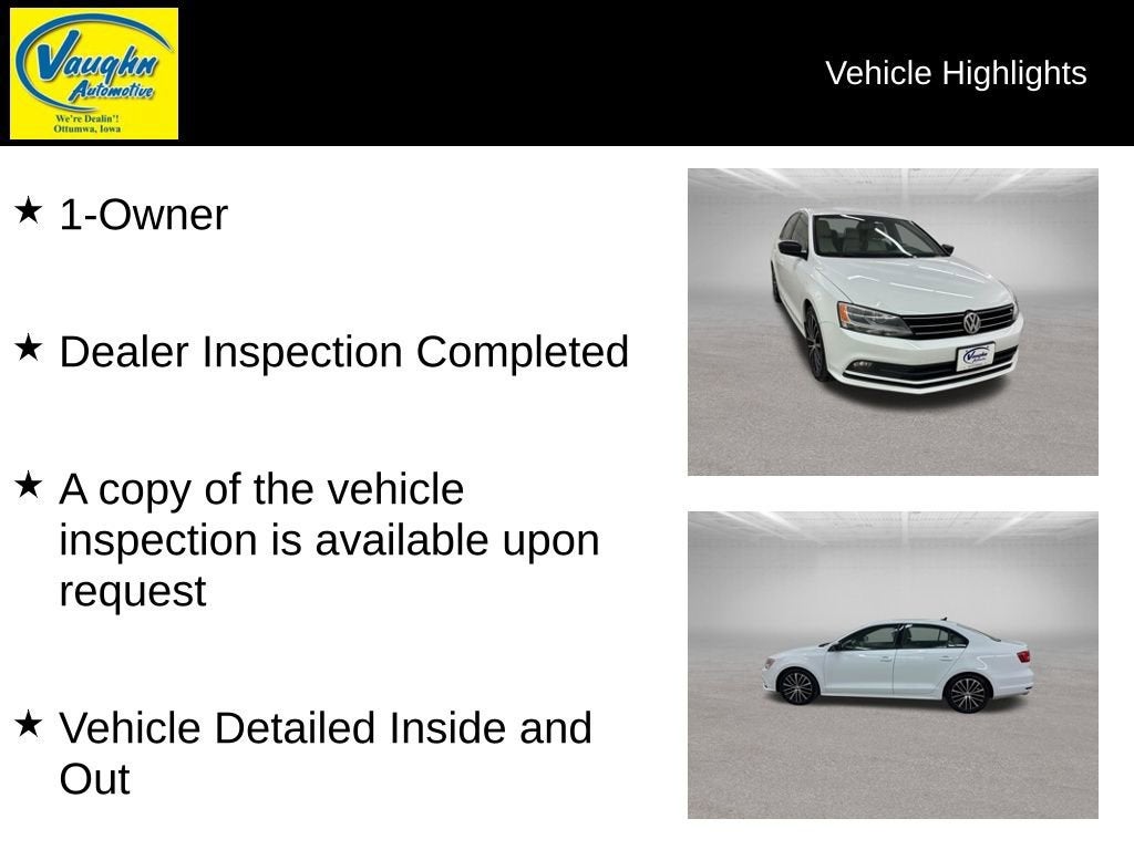 2015 Volkswagen Jetta 1.8T SE