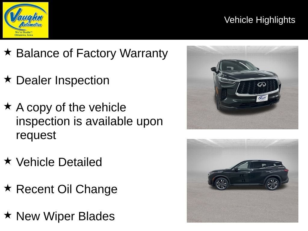 2023 INFINITI QX60 LUXE