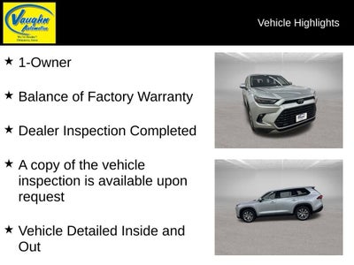 2024 Toyota Grand Highlander XLE