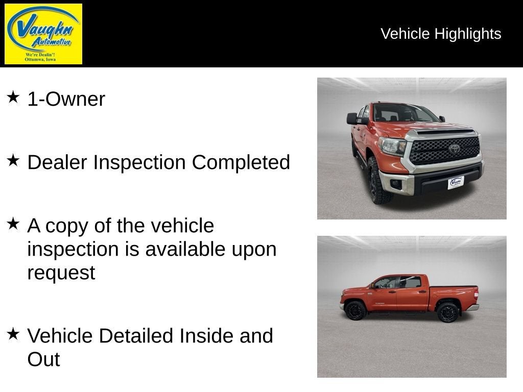 2018 Toyota Tundra 4WD SR5