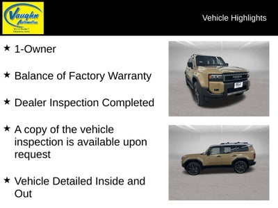 2024 Toyota Land Cruiser BASE