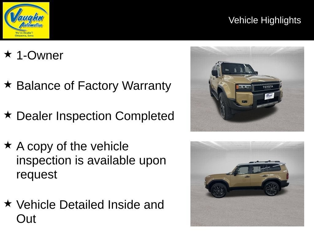 2024 Toyota Land Cruiser BASE